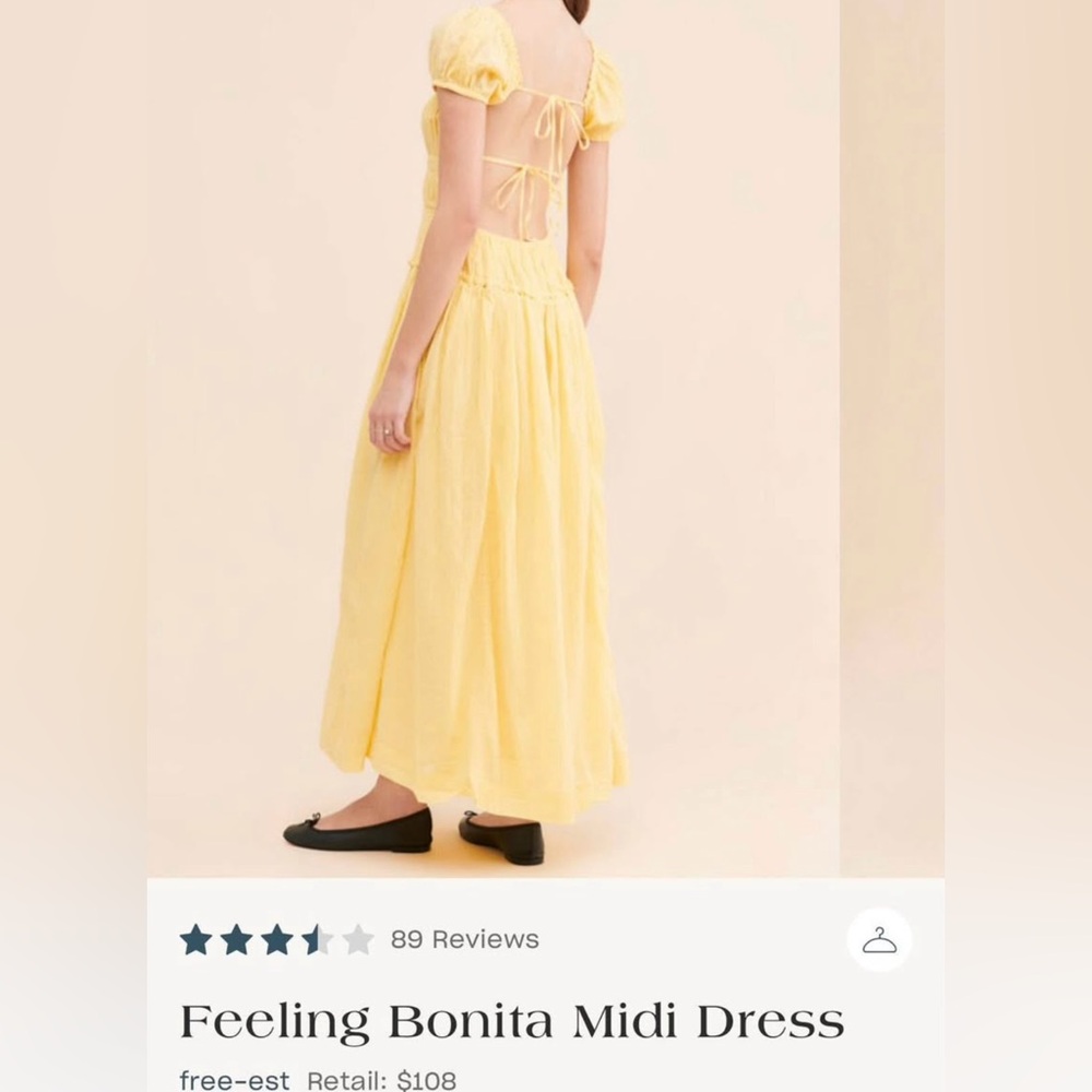 Free People Bonita Midi Dress